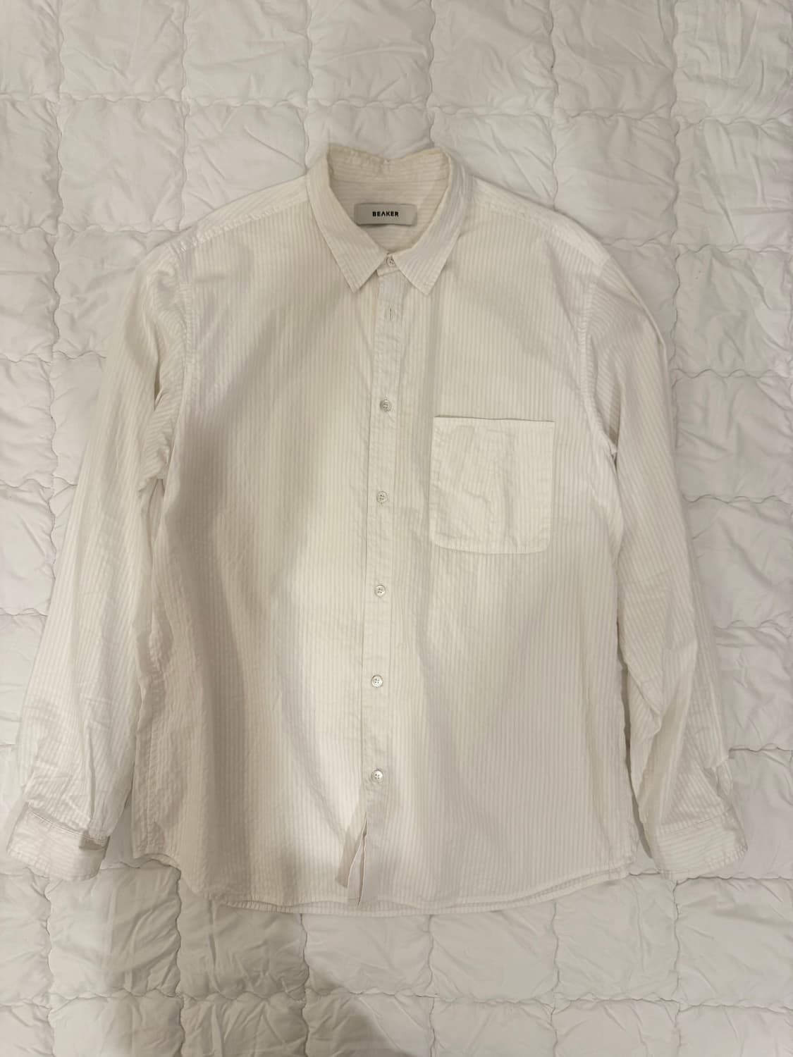 비이커 에센셜 스트라이프 셔츠 상품이미지1