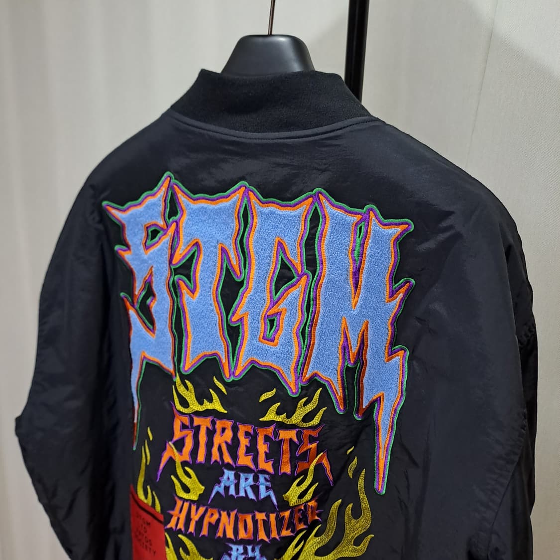 (택포) 스티그마 오버핏 자수 마원자켓 L B604 상품이미지6