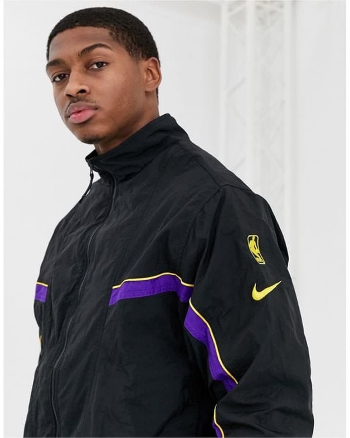 나이키 빈티지 NBA LA레이커스 웜업  뒷 로고 트랙수트 바람막이 M 상품이미지1