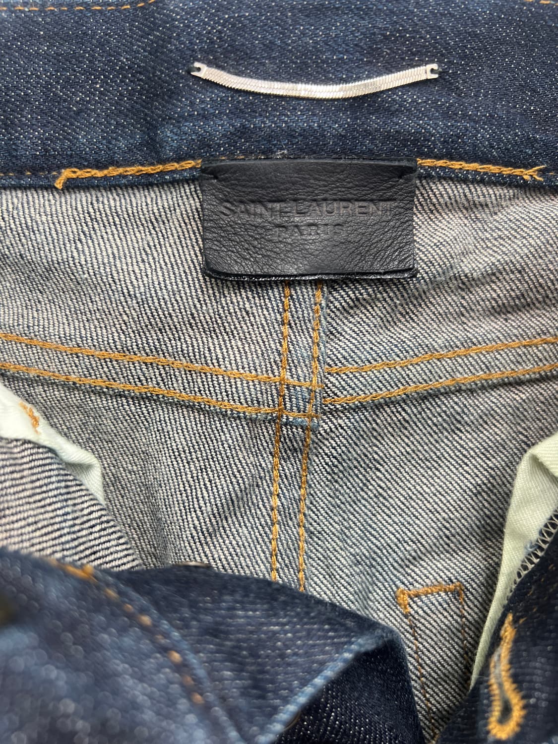 Saint Laurent Paris 21ss 셀비지 인디고 데님 상품이미지5