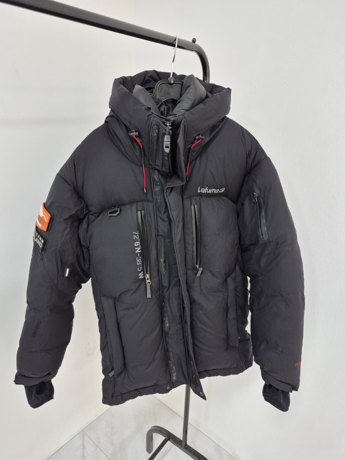 라푸마 정품 발열 구스다운 대장급 패딩 90사이즈 실사이즈 95 상품이미지3