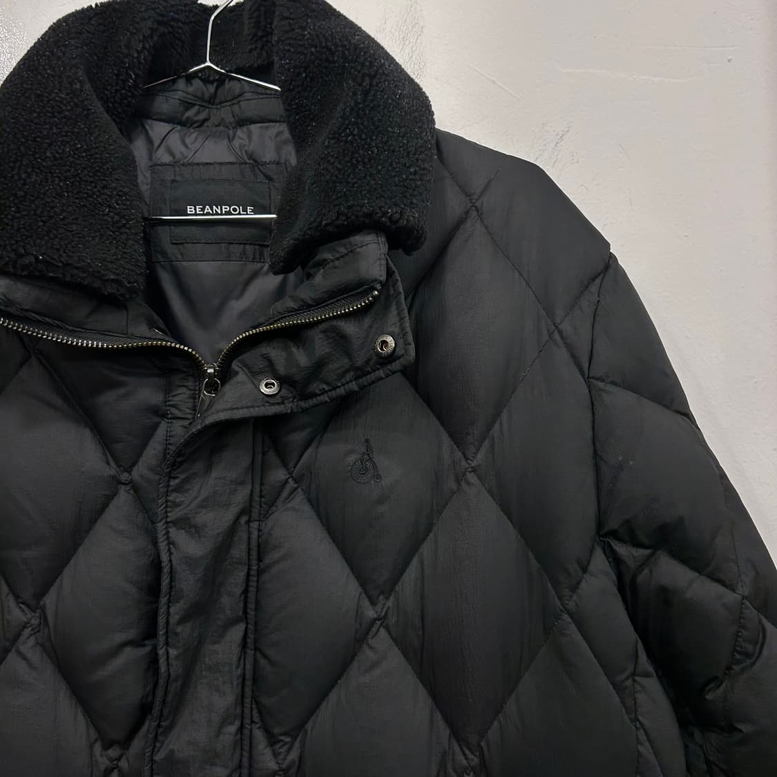 빈폴 구스다운 양털 카라 퀼팅 푸퍼 패딩 상품이미지1