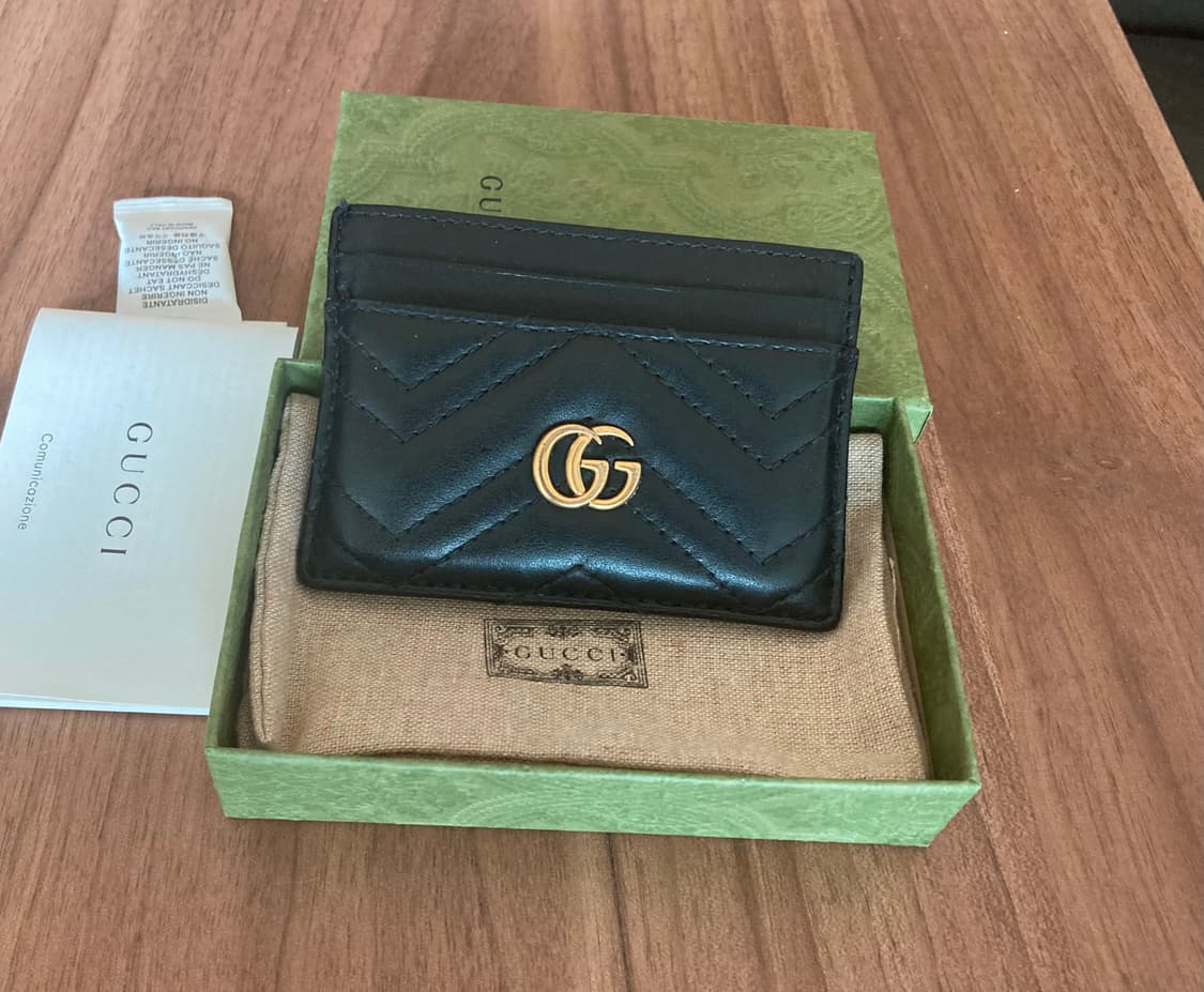 구찌 마몬트 블랙 카드지갑  상품이미지1