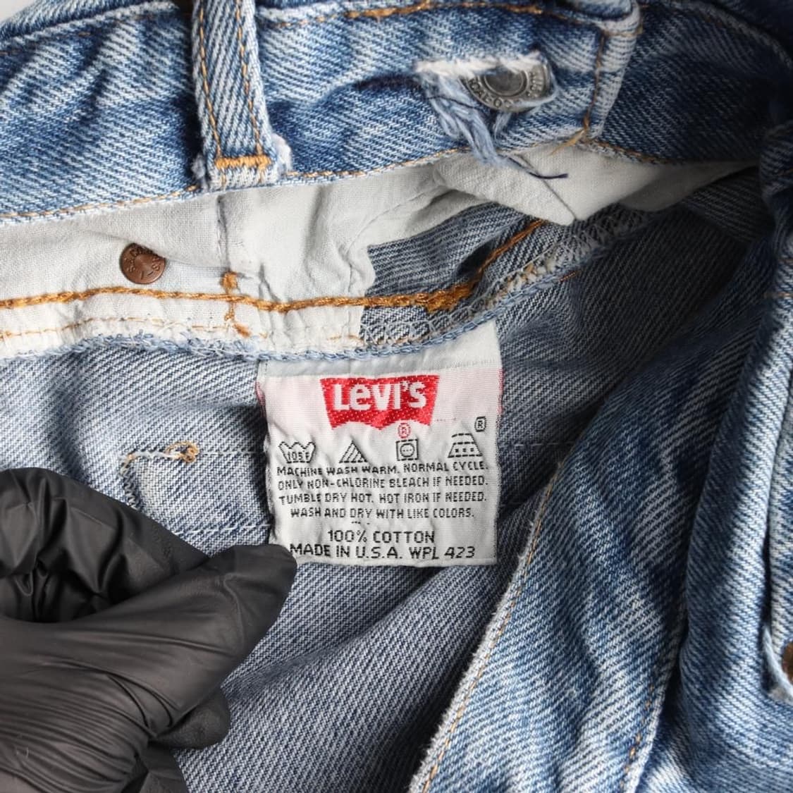 리바이스 USA 501 데님팬츠 청바지 (남성 31인치) 상품이미지7