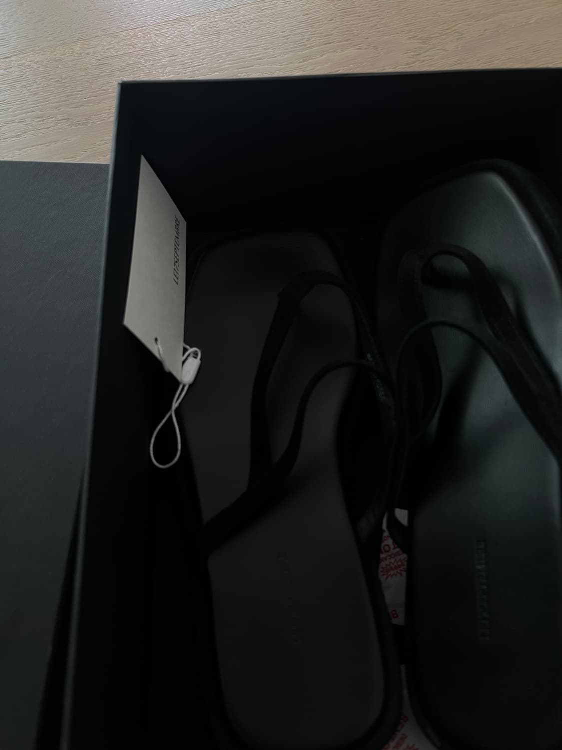 le17septembre V LINE LEATHER SANDAL 상품이미지3