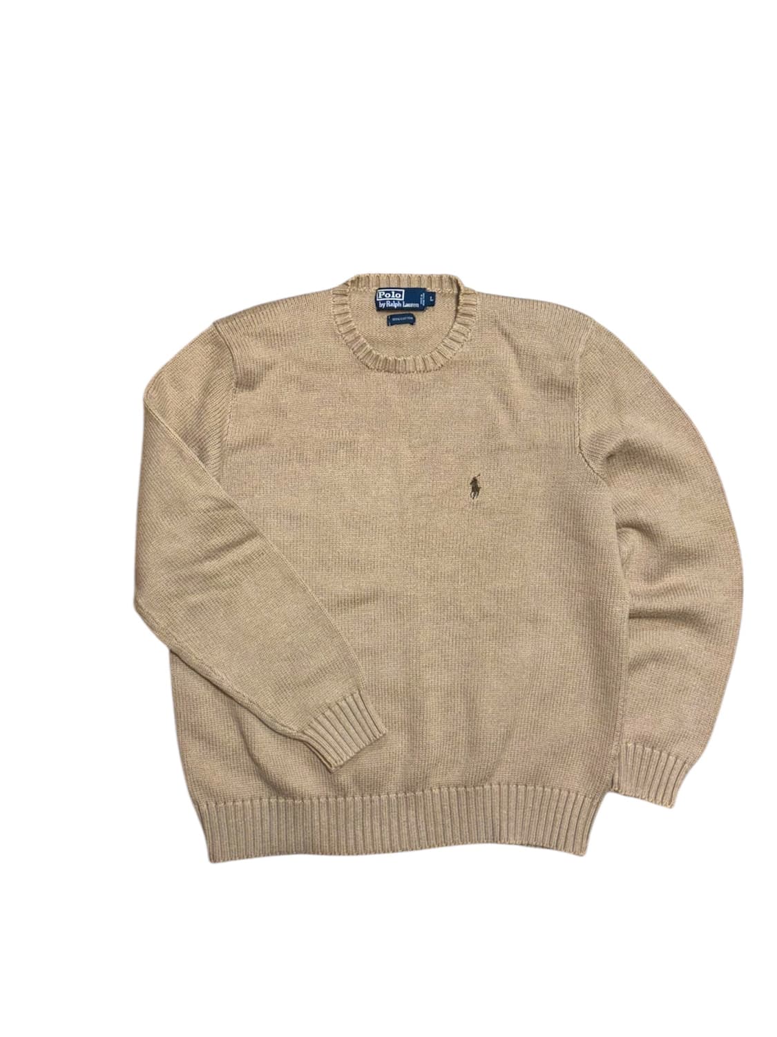 폴로 랄프로렌 베이지 니트 상품이미지3