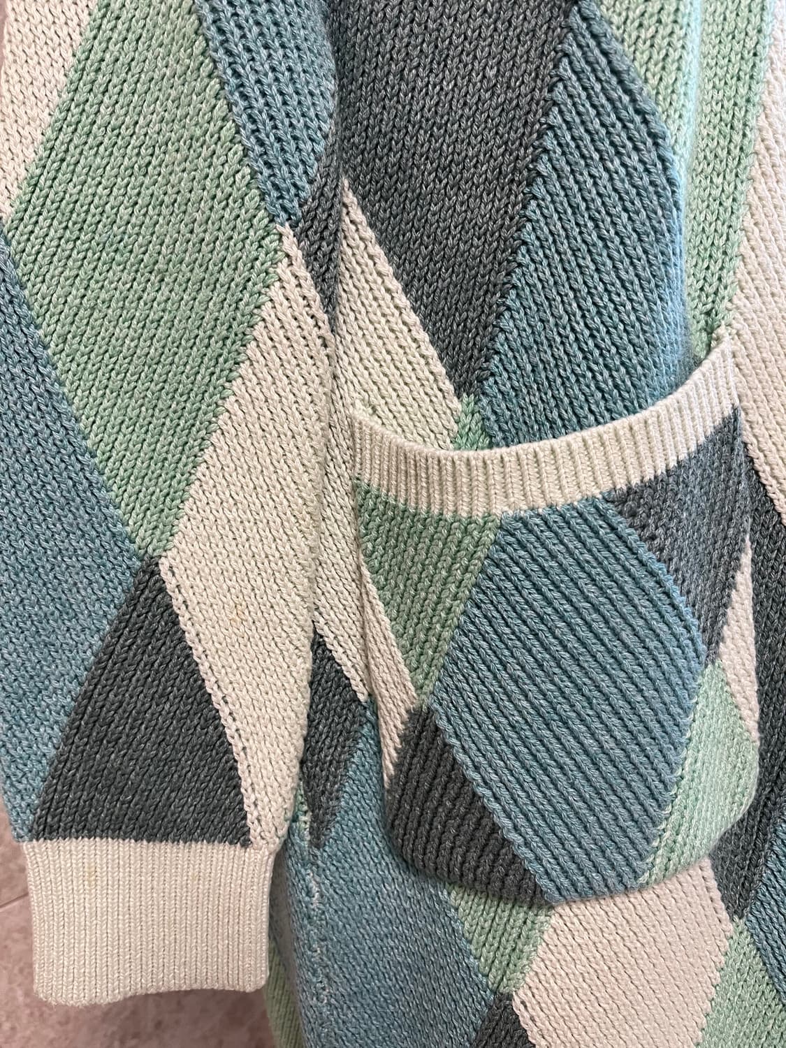 셀린느 캐시미어 니트 롱가디건 L 정품 상품이미지8