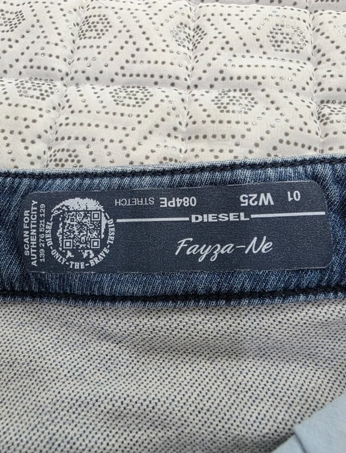 Diesel 디젤 데미지 워싱 여성 데님 W25 상품이미지6