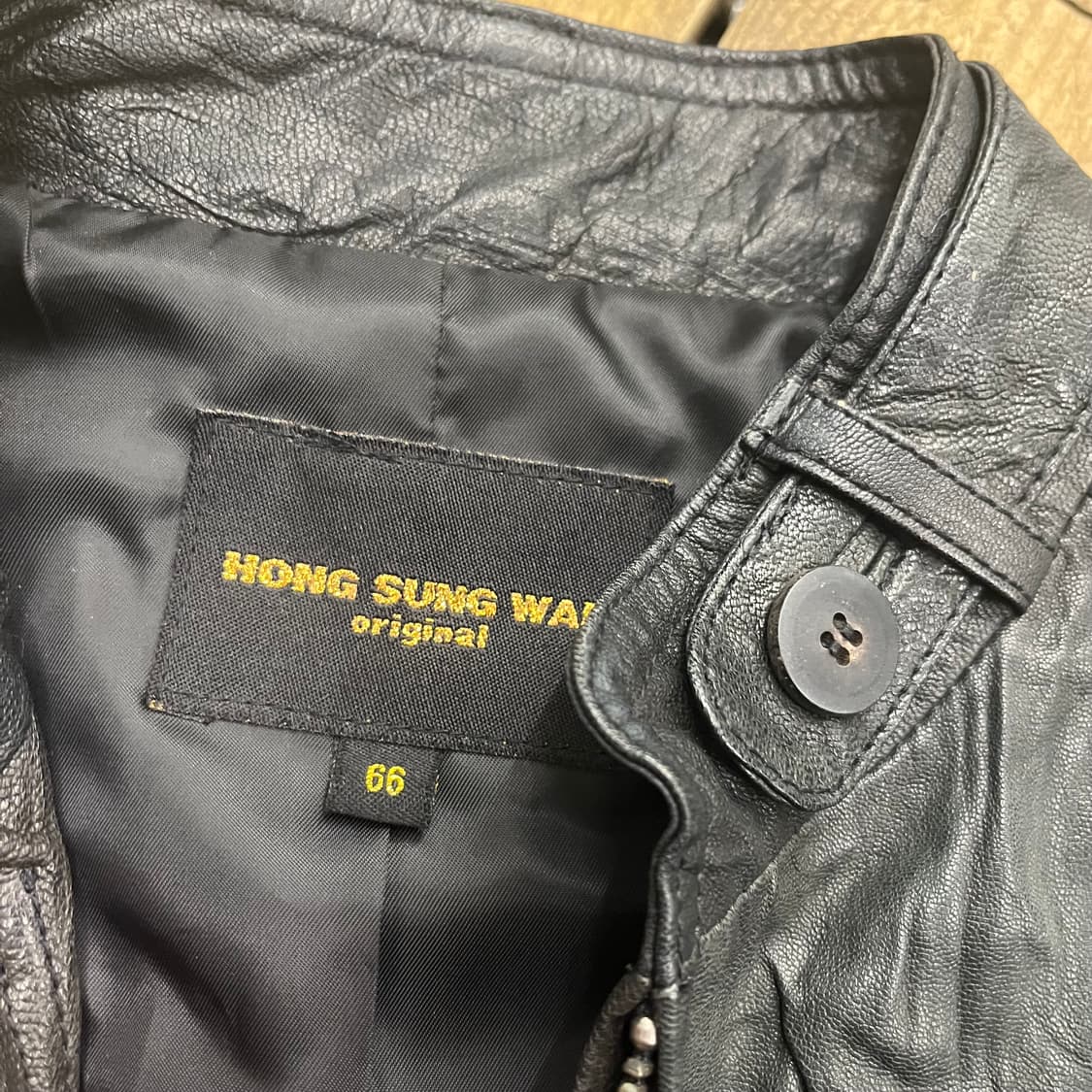 양가죽 플리츠 자켓 상품이미지5