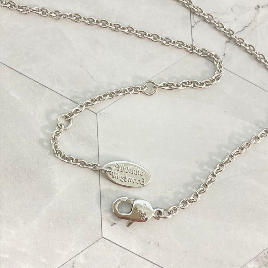 비비안웨스트우드 아카이브 달과별 지르코니아 큐빅 도리나 팬던트 목걸이 상품이미지3