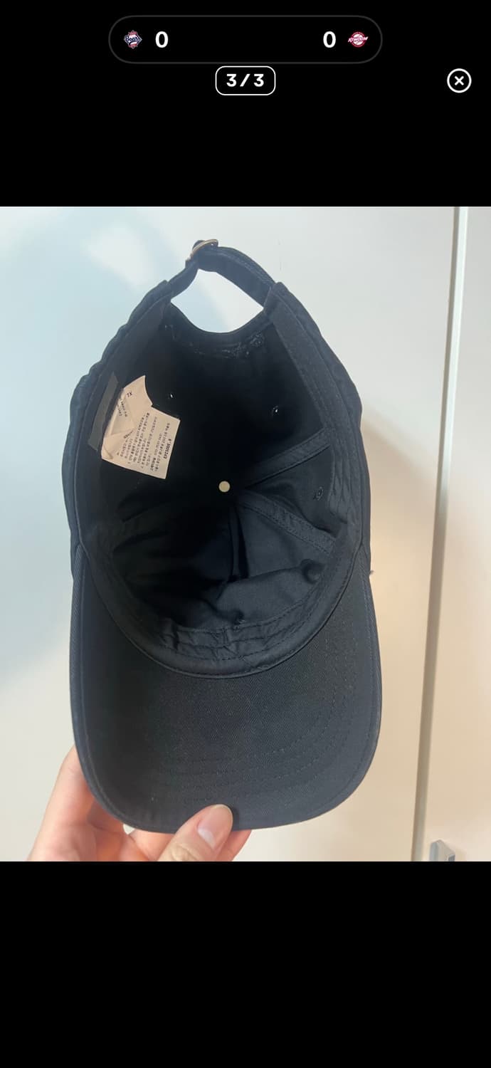 Xlim 08 cap 블랙 상품이미지3
