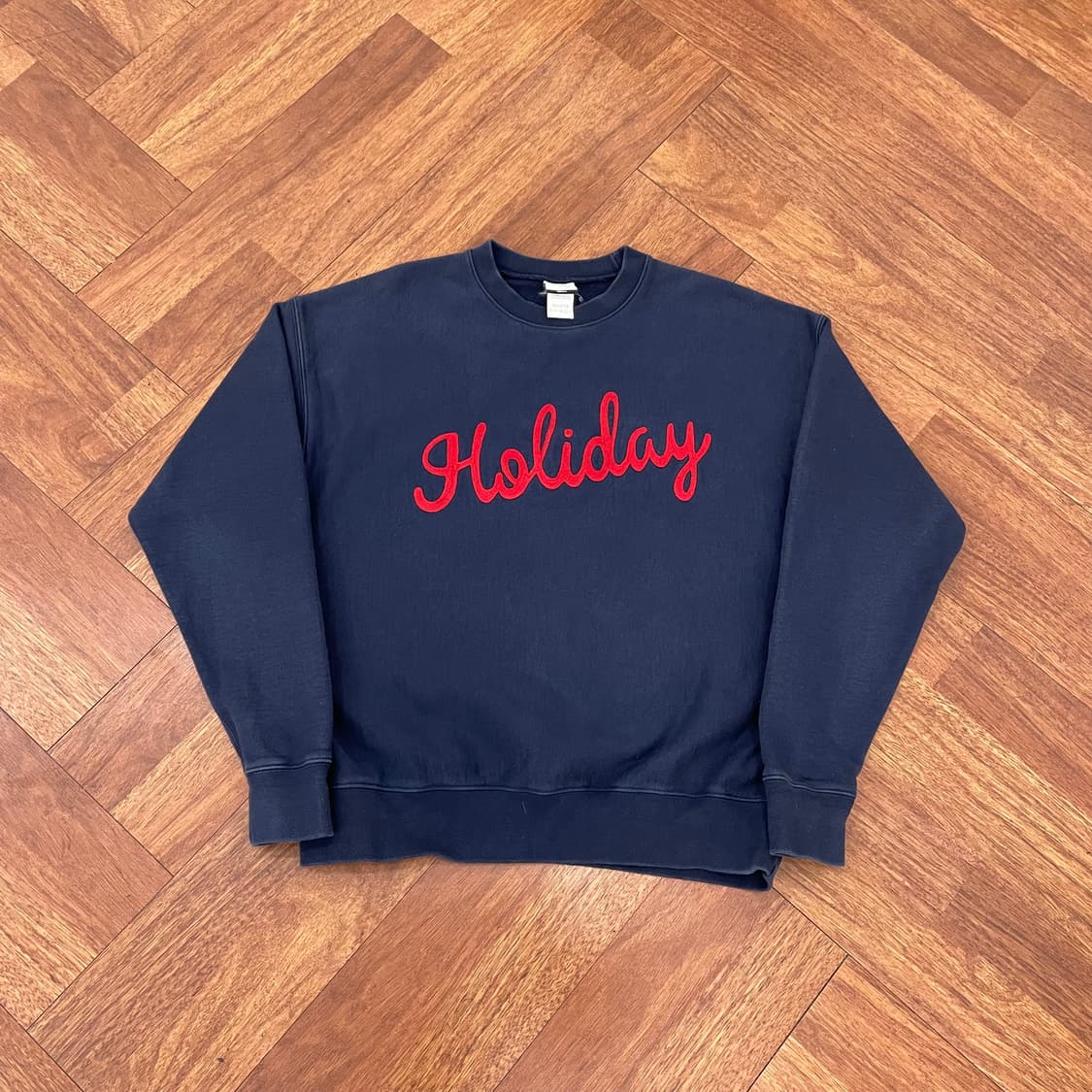 아웃스탠딩 홀리데이 오버핏 맨투맨  상품이미지2