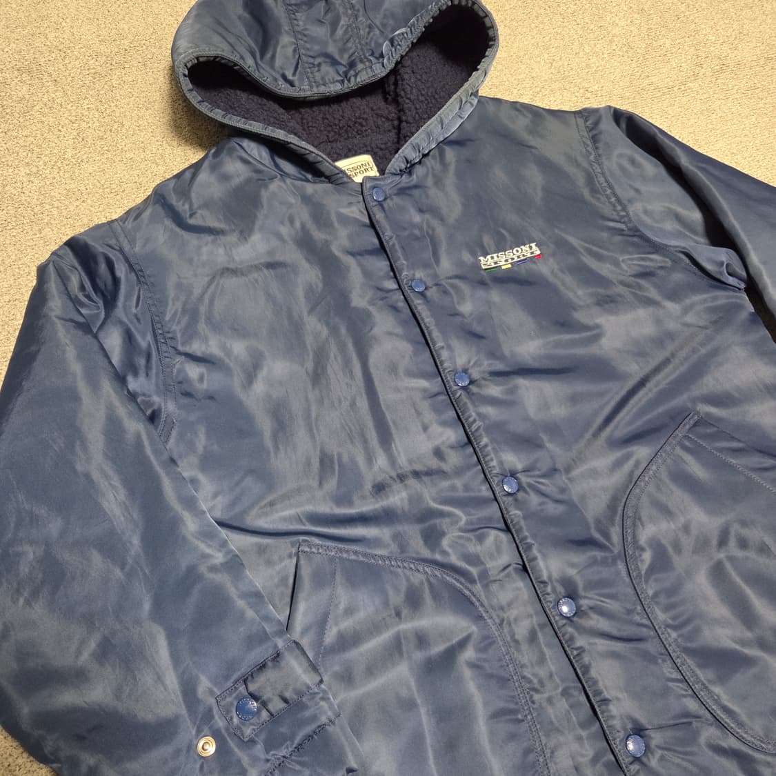 Missoni Sport 미쏘니 롱패딩 플리스자켓 L(100) 상품이미지2