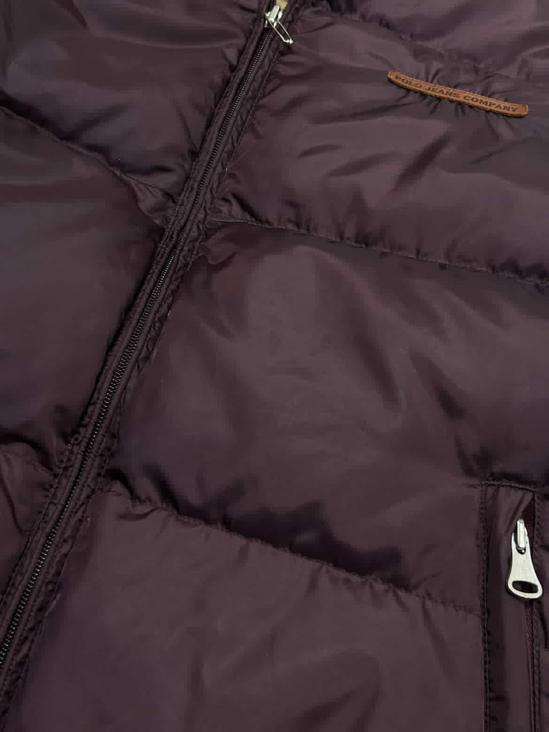 폴로 진스 버건디 덕다운 패딩 상품이미지9