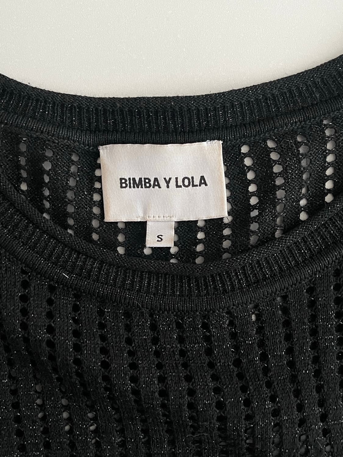 S) 빔바이롤라 니트 롱 원피스 블랙 상품이미지4