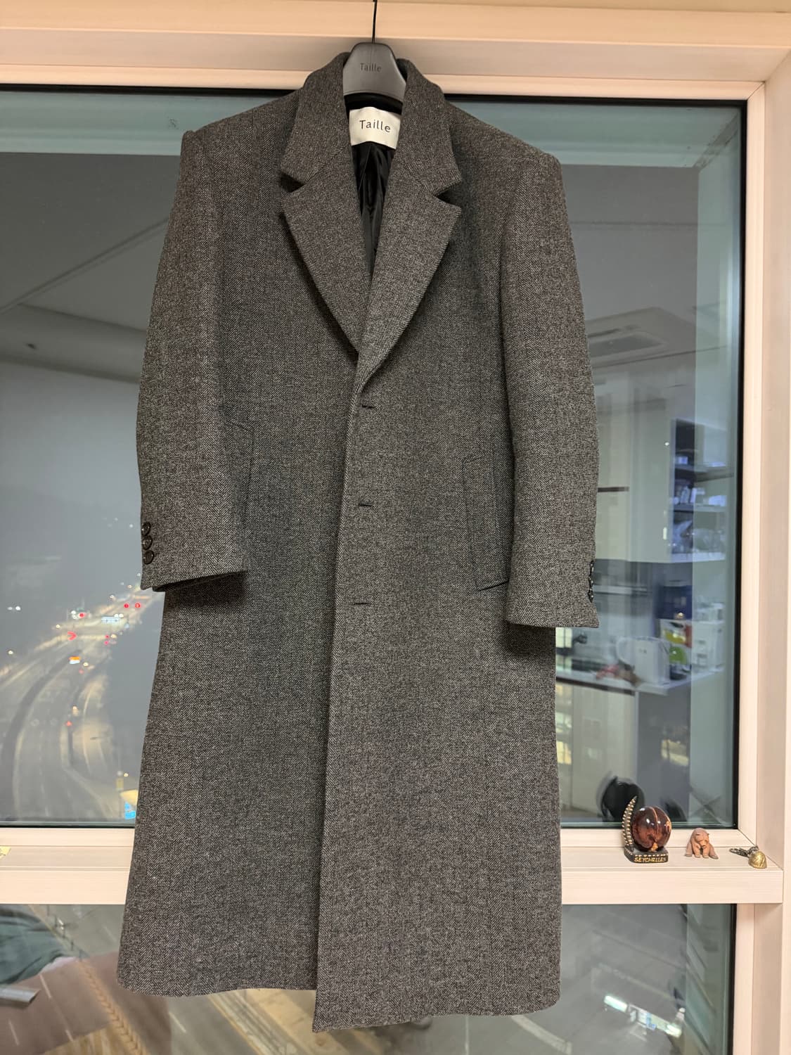 타일레 세인트 싱글 코트 다크헤링본 2사이즈 상품이미지3