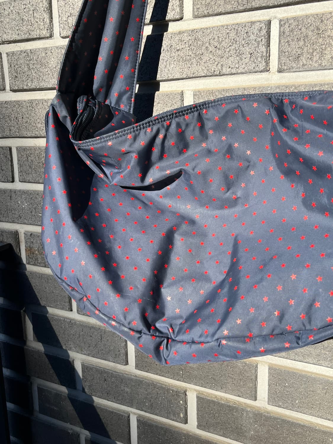 PORTER 포터 별 패턴 호보백 네이비 상품이미지5