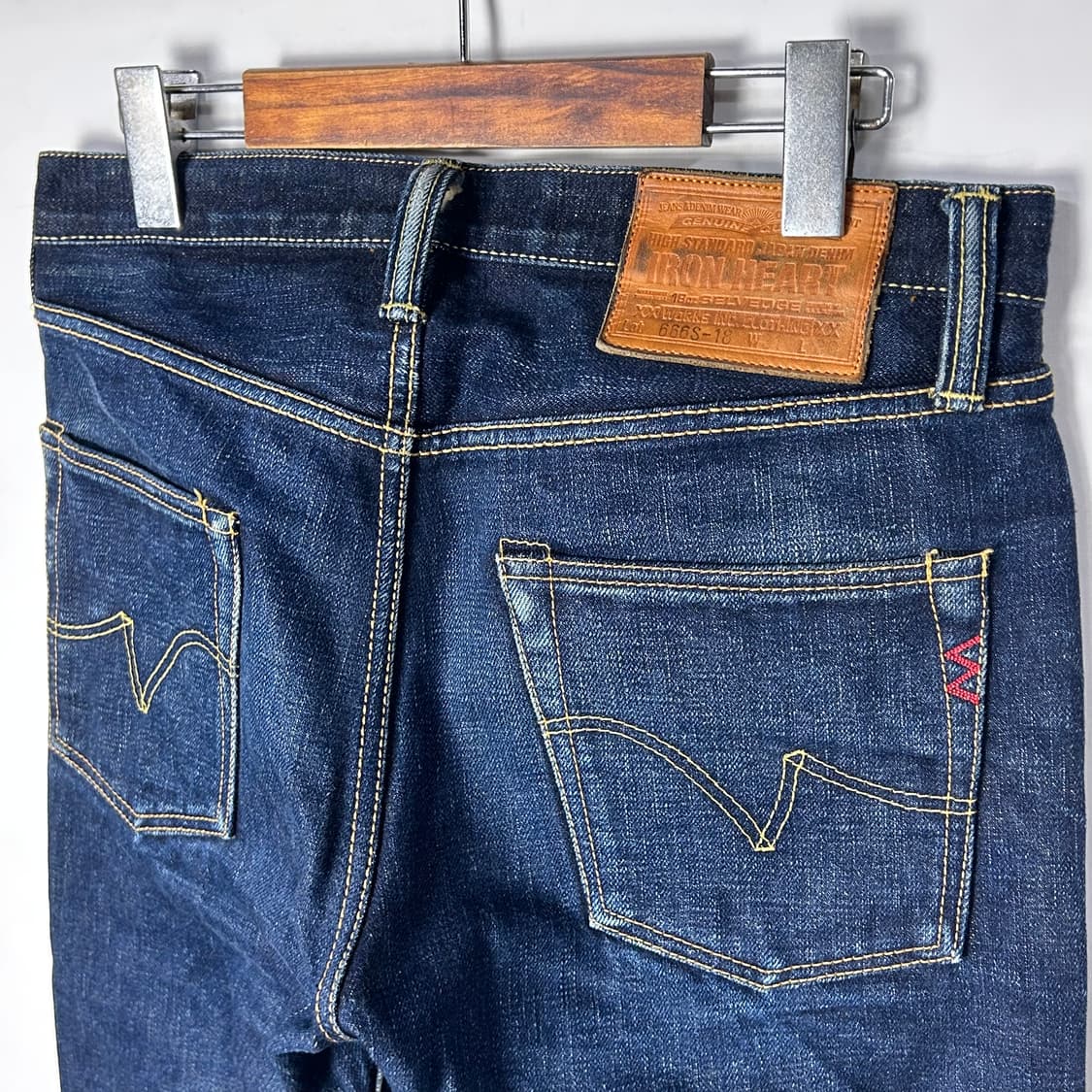 [IRON HEART] 아이언하트 18oz 셀비지 데님팬츠 상품이미지7