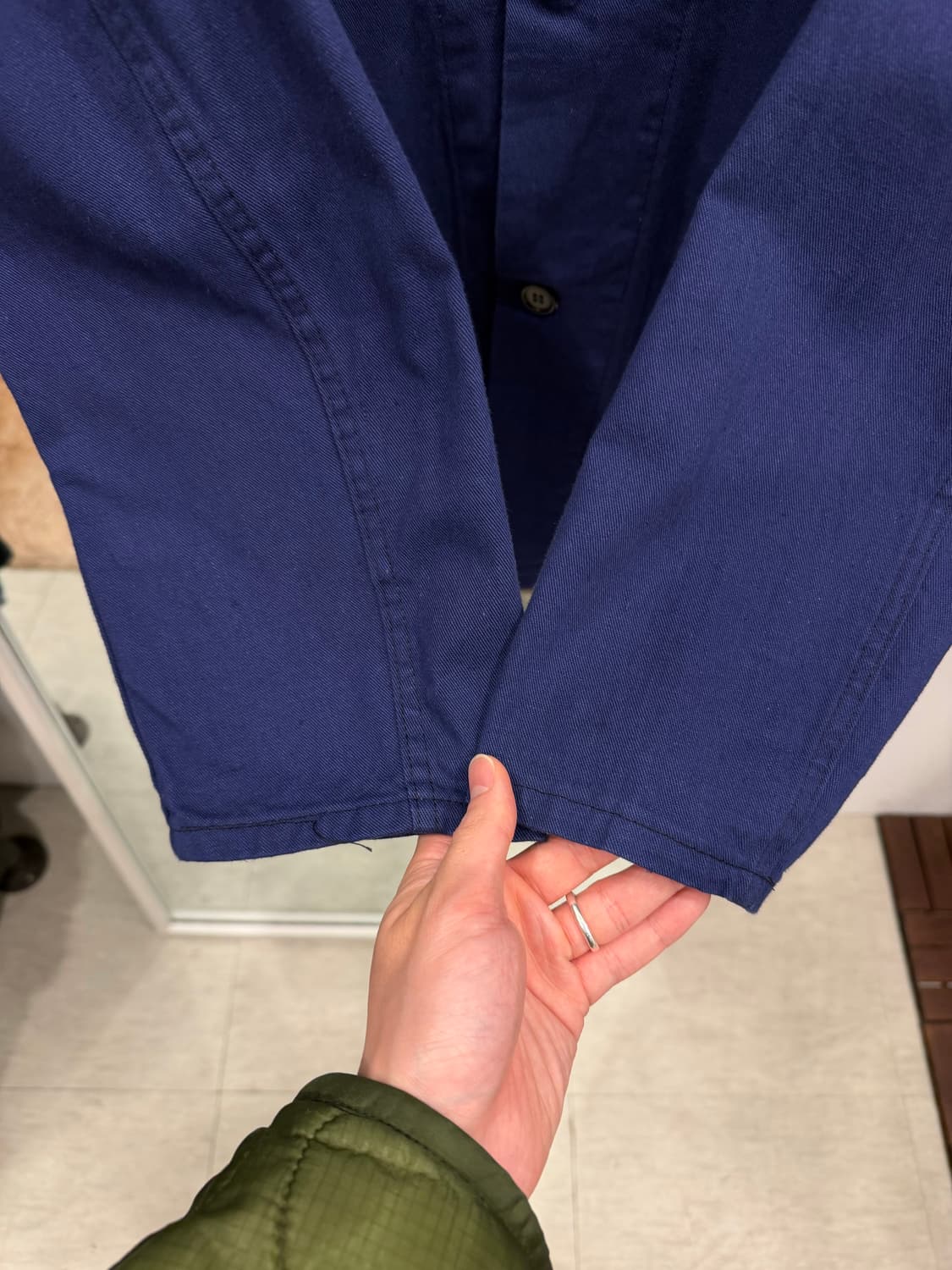 90s French work jacket 프렌치 워크 자켓 상품이미지5