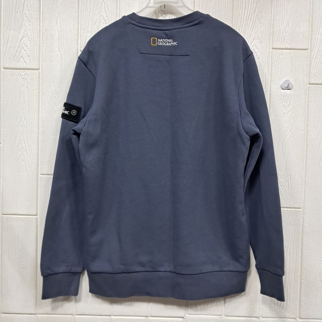 내셔널지오그래픽 맨투맨 M 네이비 남ㆍ여공용 상품이미지2