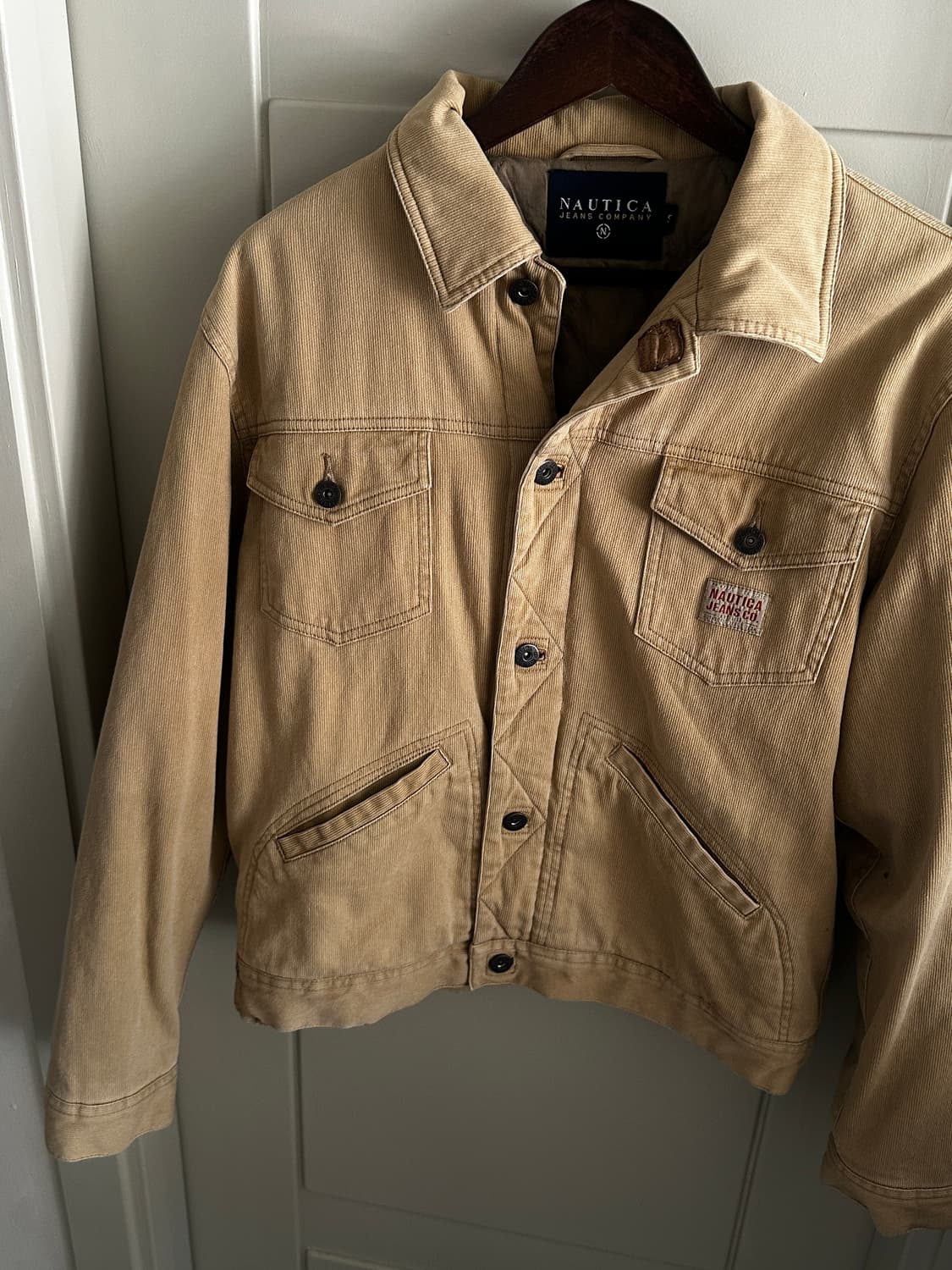 90s Nautica Jeans Company 코듀로이 트러커 자켓 상품이미지5