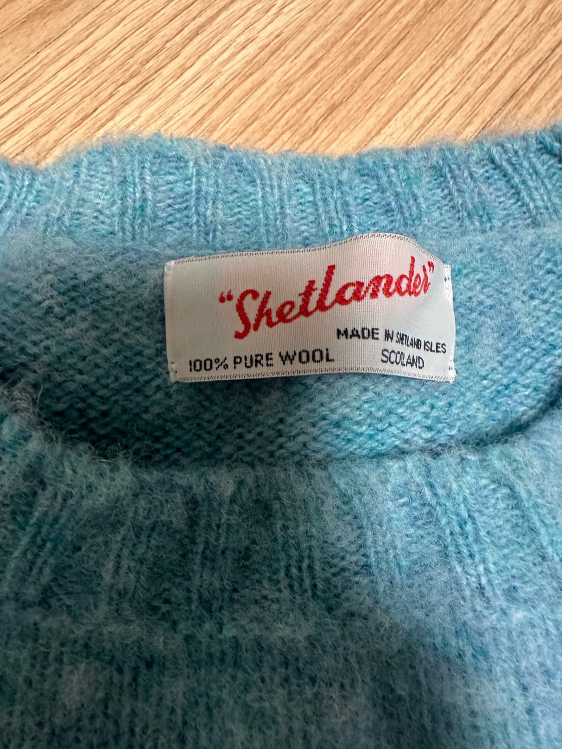 셔틀랜더 쉐기독 니트 덕에그 색상 상품이미지2