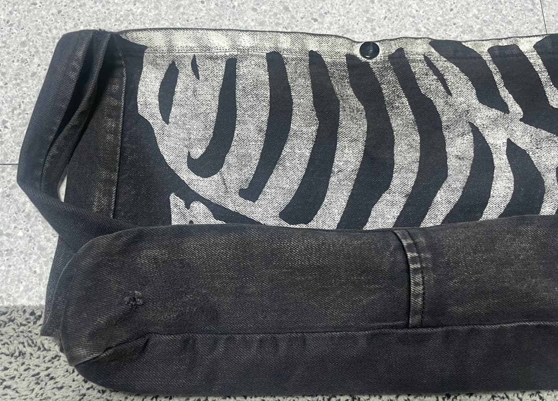 캐피탈 14oz 데님 본 북 백 상품이미지2