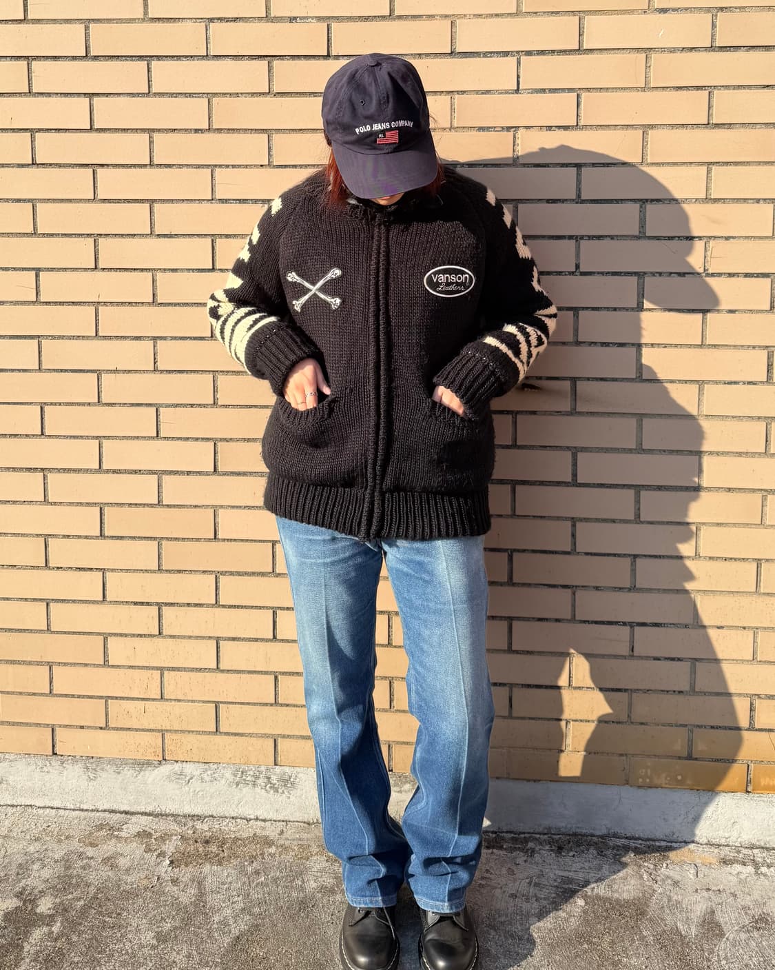 밴슨 스컬 코위찬 자켓 상품이미지1