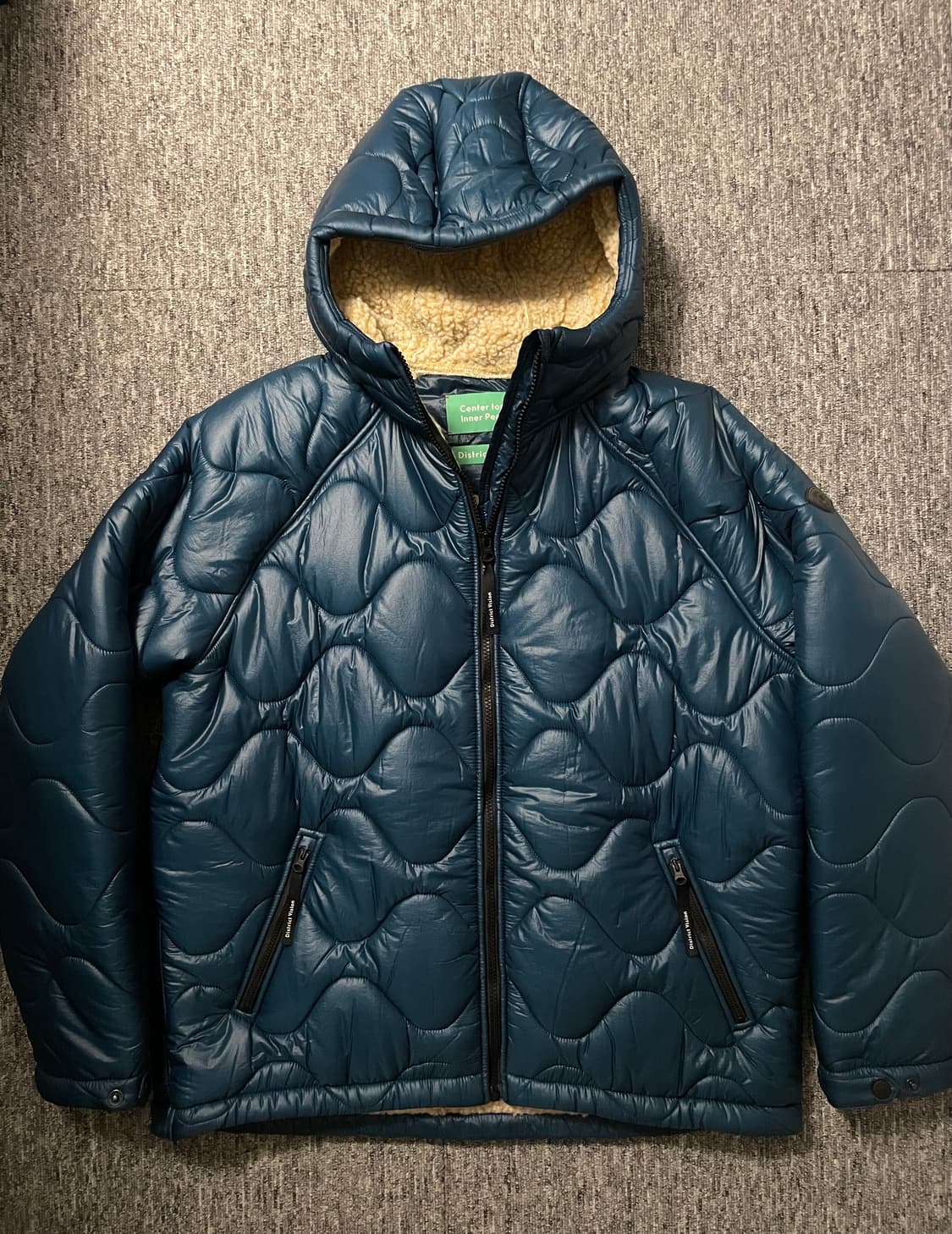디스트릭트비전 퀼티드 플리스 자켓 패딩 더스크 [L] 상품이미지2