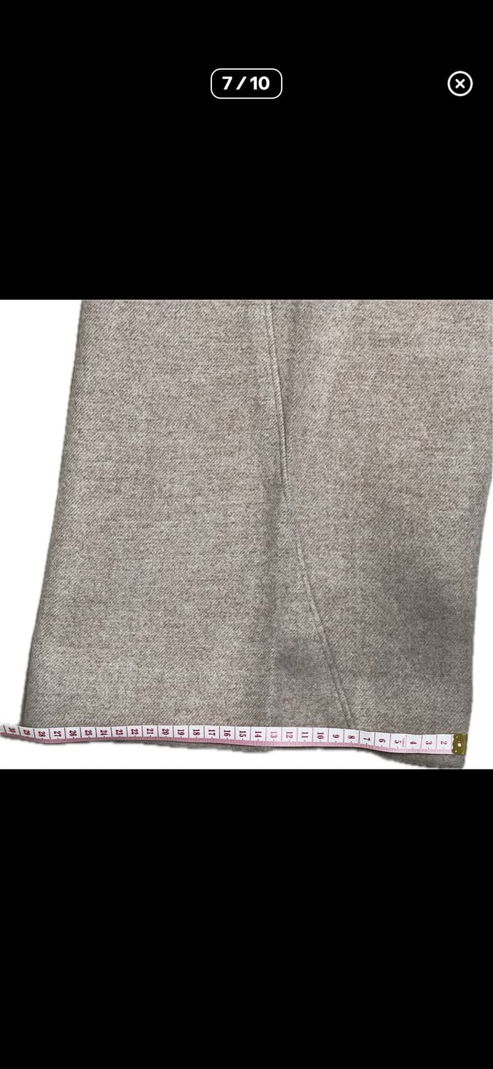 [샘플] [S] STU 웨이브 라인 울 슬랙스 페일 라이트 핑크 상품이미지8