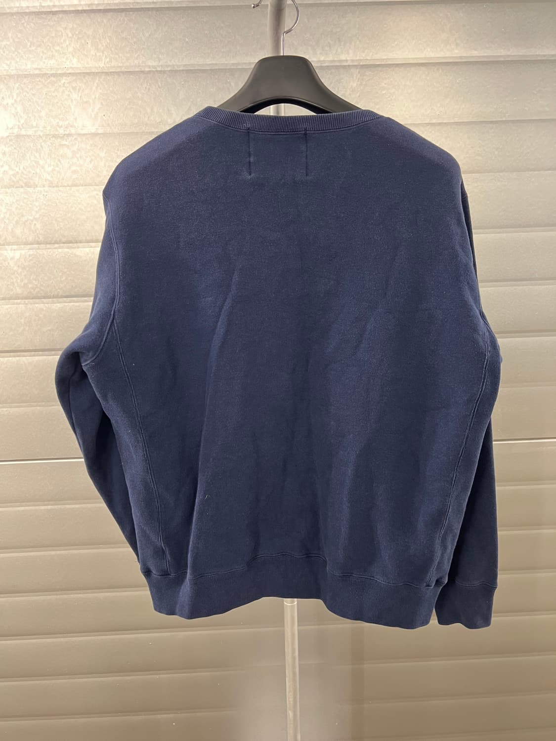 봉주르 레코드 네이비 맨투맨 L 상품이미지5