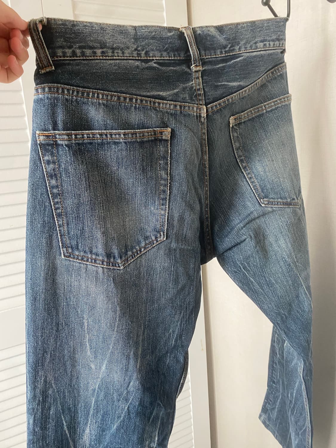 Vintage denim pants 상품이미지4