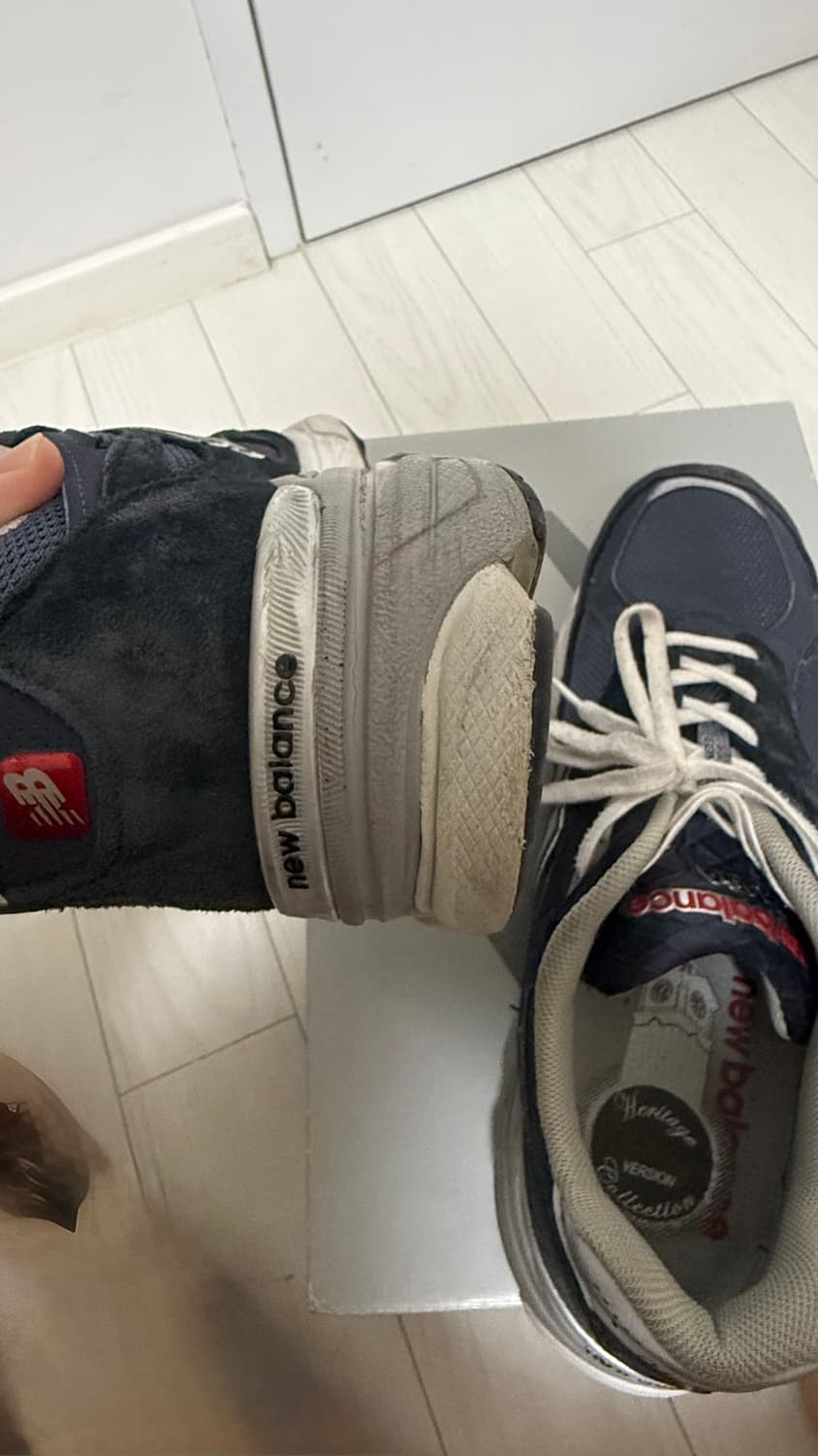 뉴발란스 990v3 네이비 275 상품이미지5