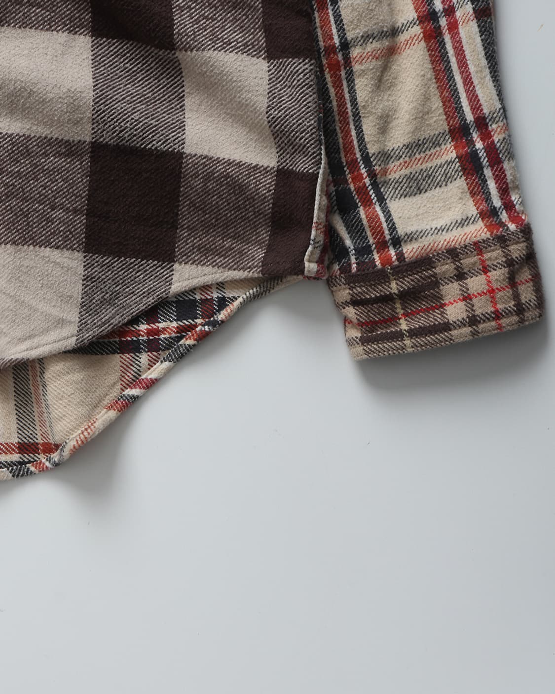 SUGAR CANE × BEAMS Check Flannel Shirt 상품이미지4