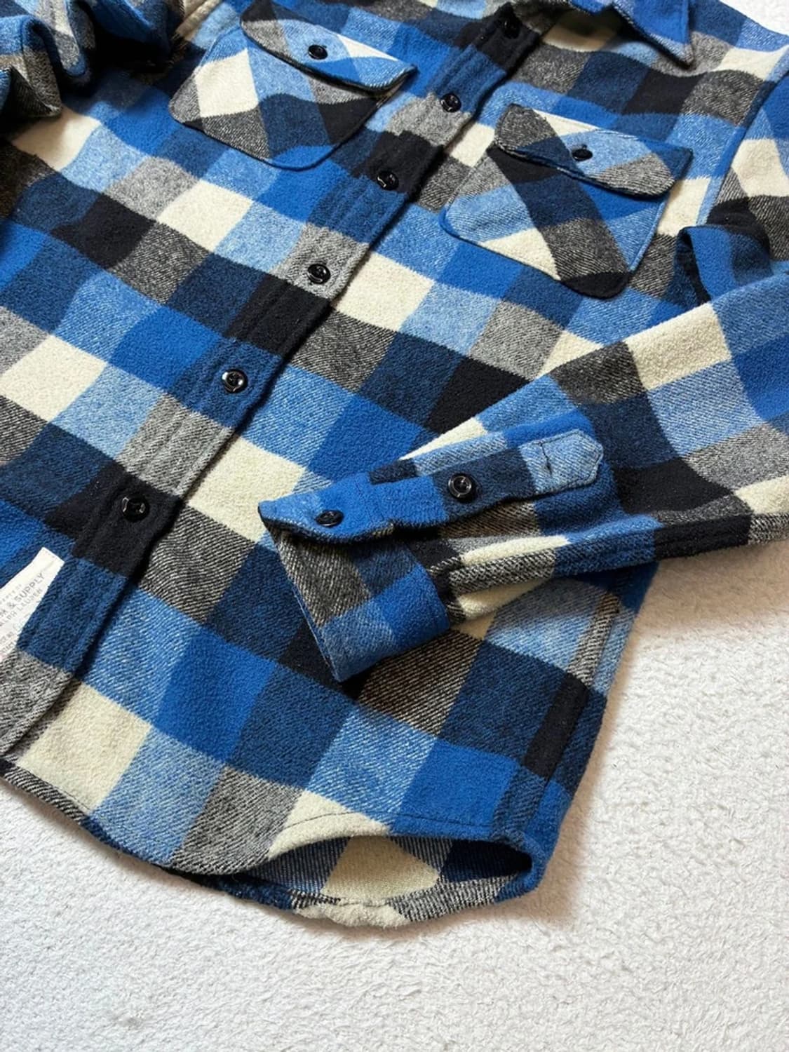 데님앤서플라이 00's 투포켓 플란넬 셔츠 PN7120 상품이미지4