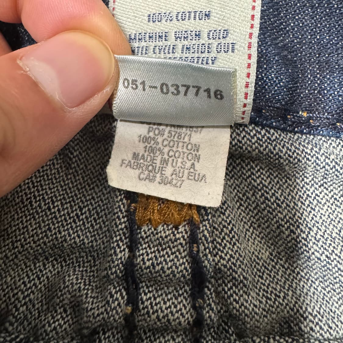 트루릴리전 월드투어 조이 슈퍼티 데미지 워싱 플레어 부츠컷 데님팬츠 상품이미지10