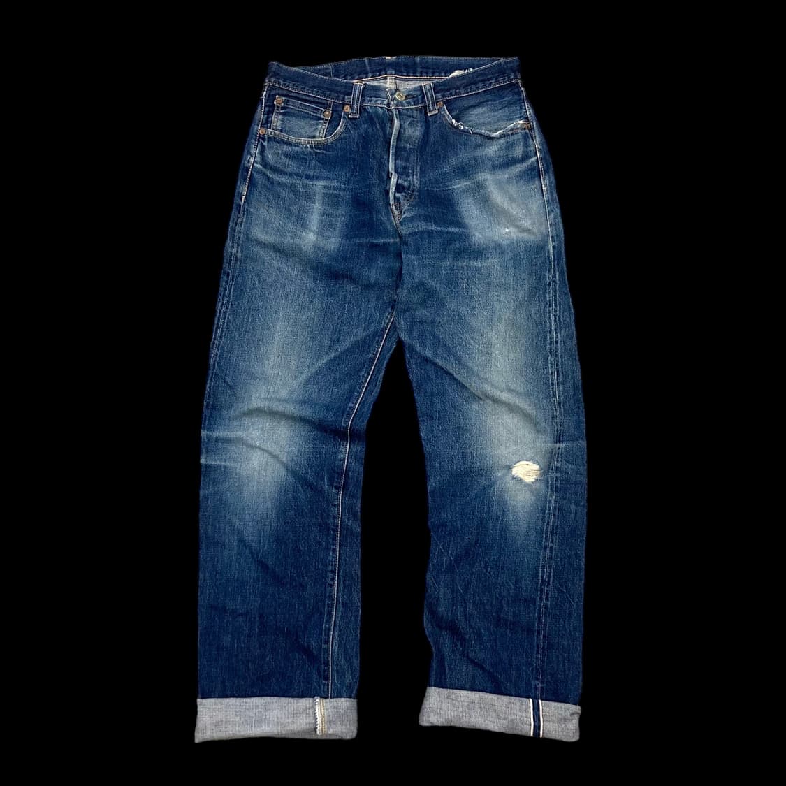 SUGAR CANE 슈가케인 빈티지 셀비지 데님팬츠 상품이미지1