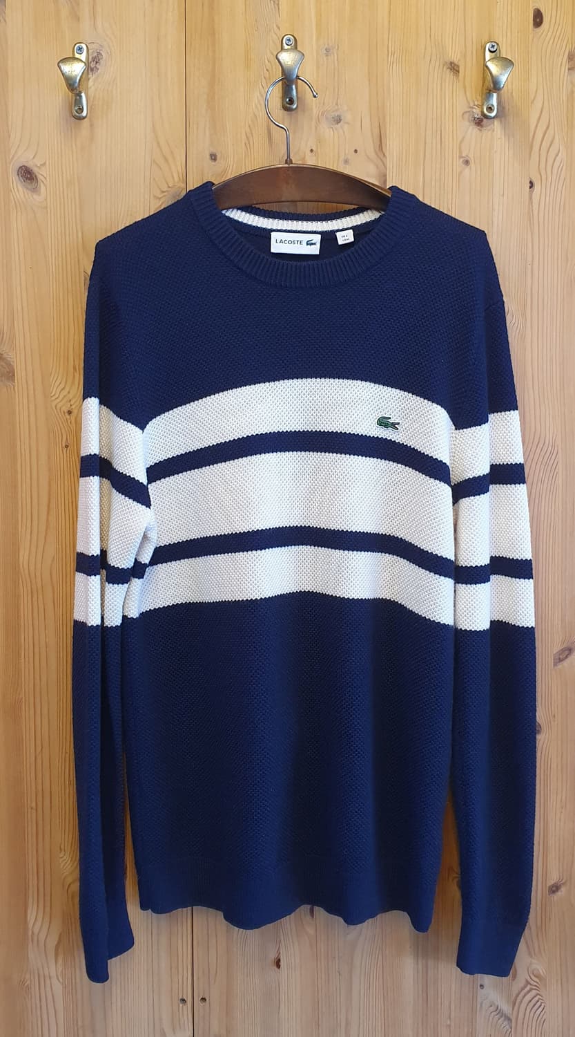 95.라코스테 울 라운드니트 상품이미지1