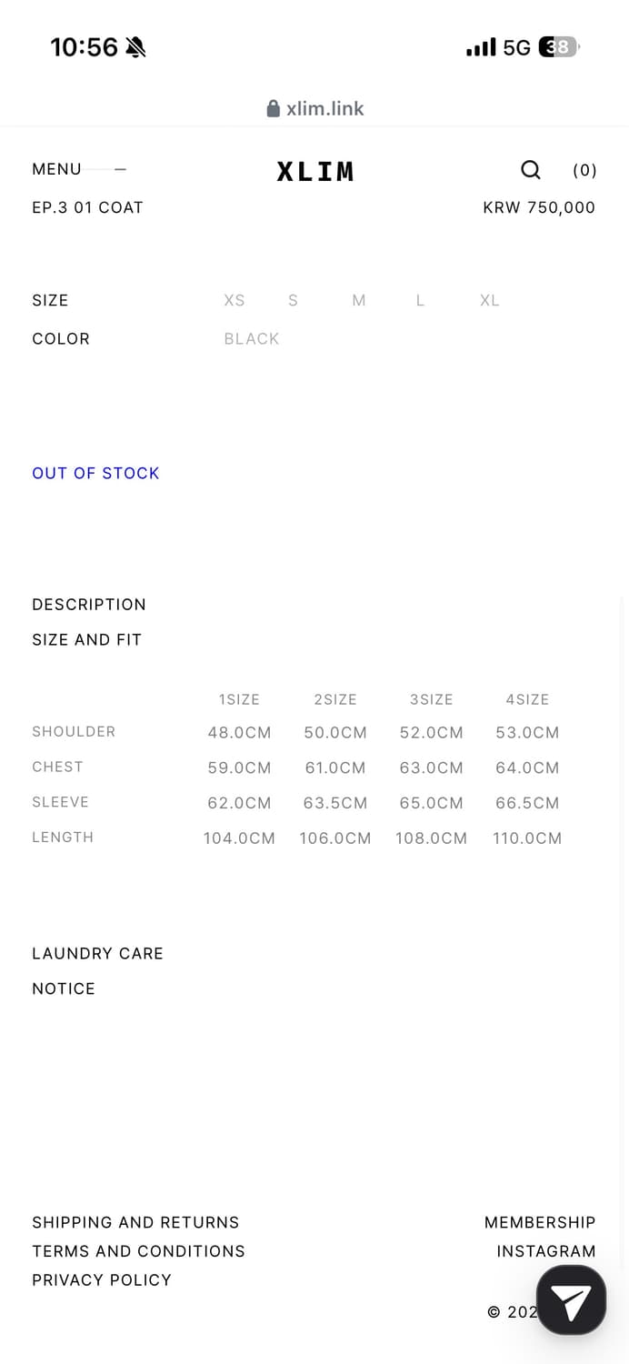 Xlim 3.0 coat 상품이미지6