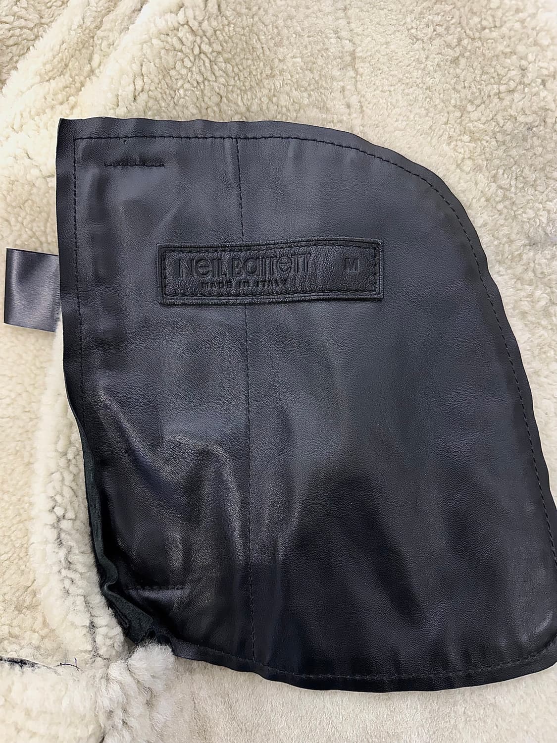 닐바렛 베라 펠레 셰어링 모터사이클 레더 무스탕 자켓 상품이미지8