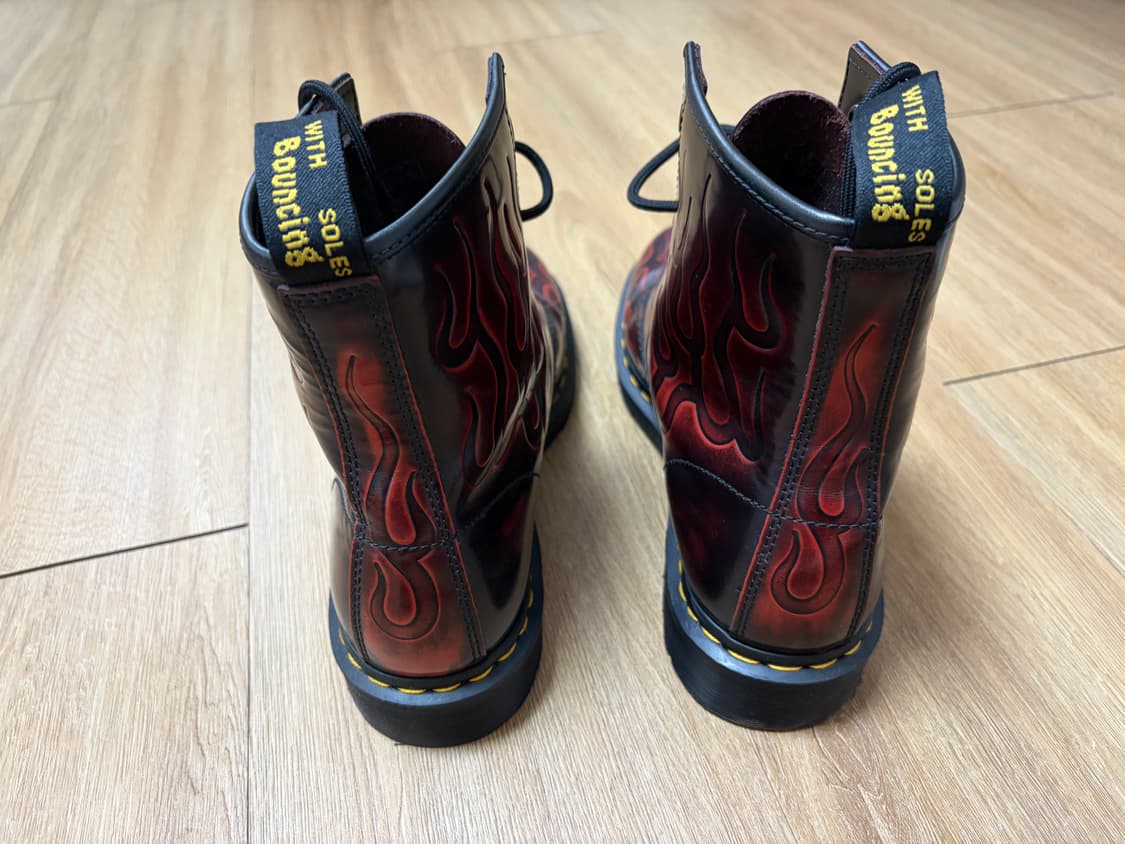 280) 닥터마틴 1460 인페르노 8홀 체리레드 상품이미지4