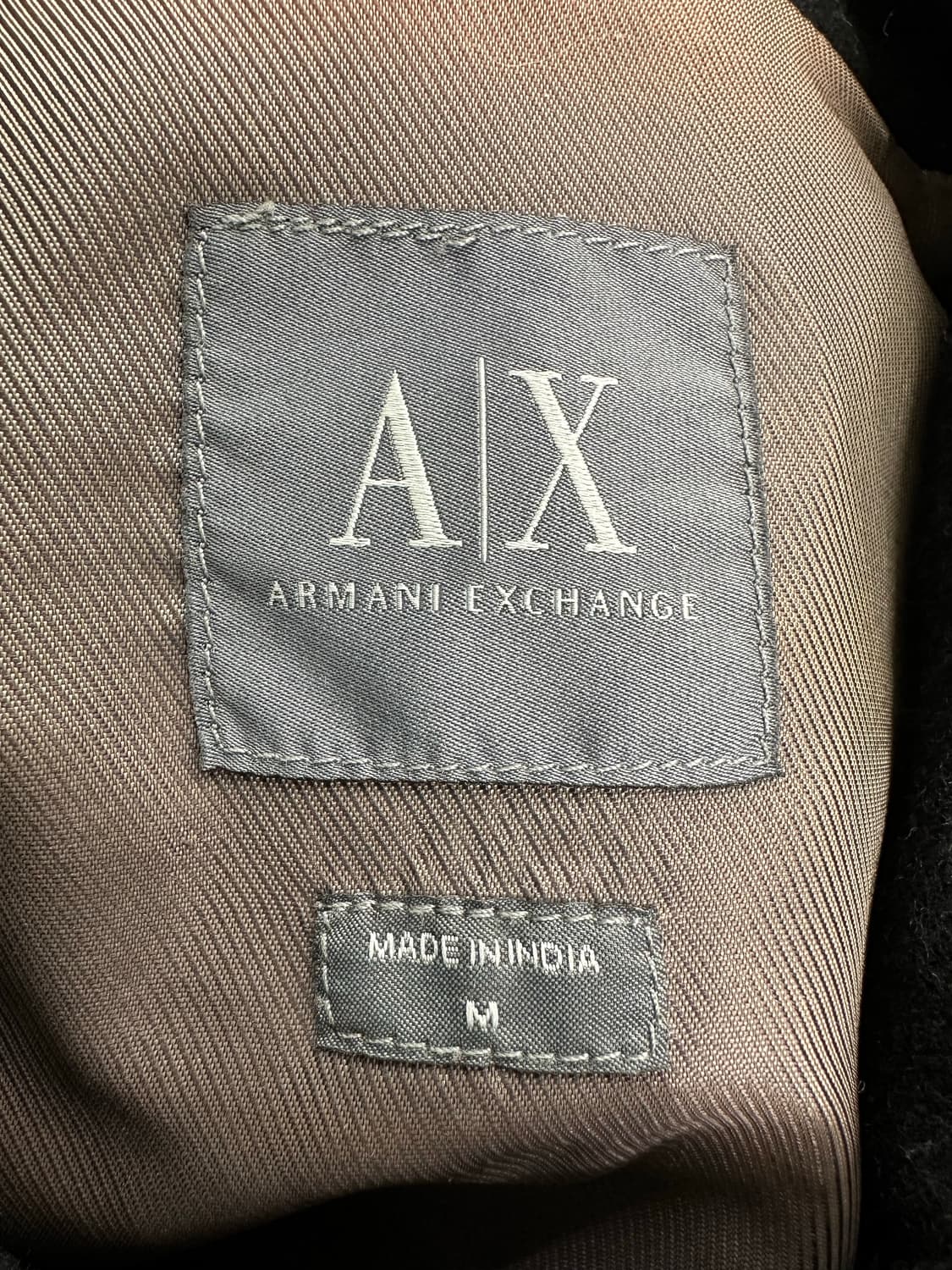 아르마니 익스체인지 울 블렌드 집업 자켓 상품이미지9