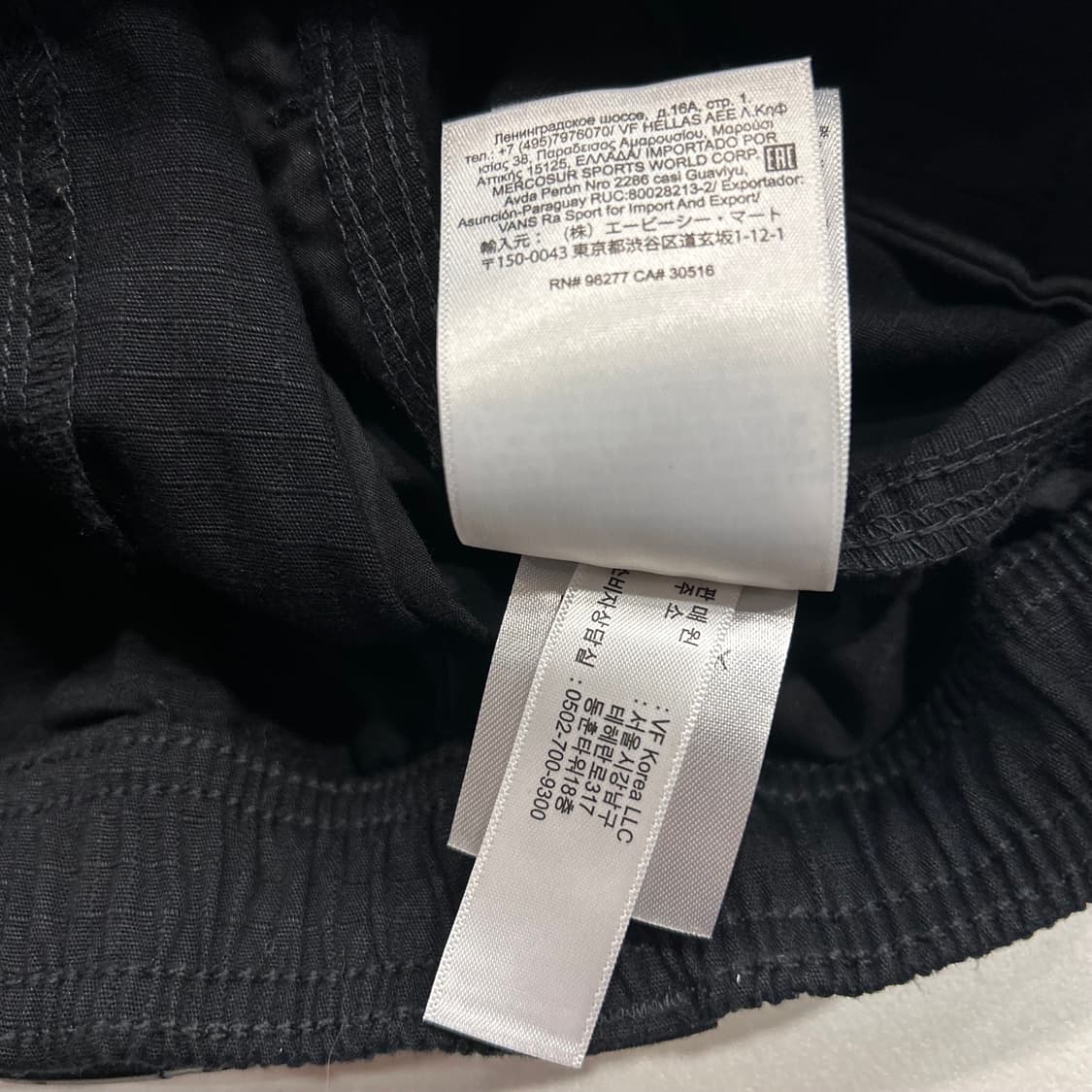 [S] 반스 블랙 카고 반바지 상품이미지6