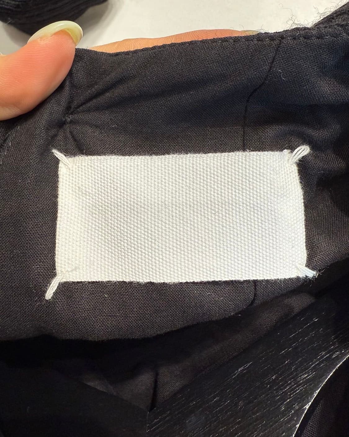 메종 마르지엘라 블랭크라벨 블랙 케이프 자켓 상품이미지8