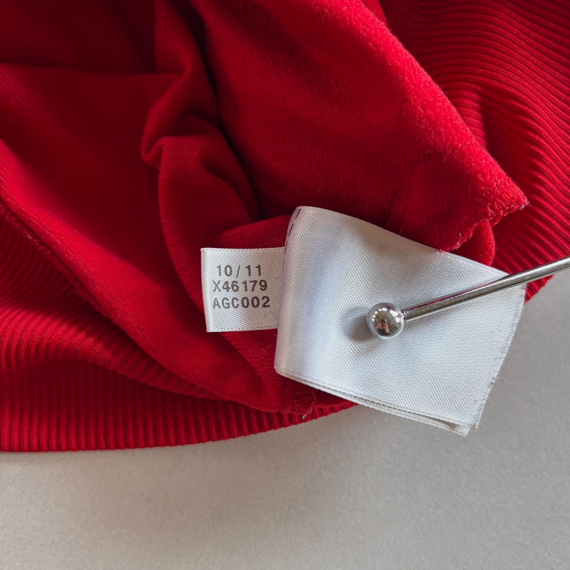 [S]아디다스 구형 파이어버드 레드 트랙탑 져지 상품이미지8