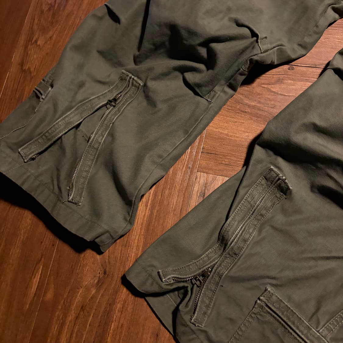 HCO1922 더블 레이어드 밀리터리 카고 팬츠 상품이미지5