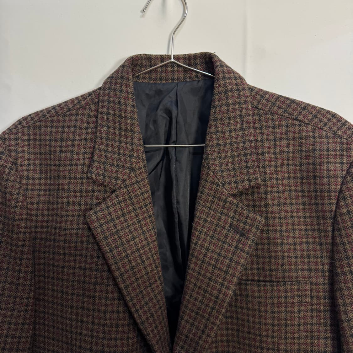 로아 울 체크 블레이저 정장자켓 상품이미지2