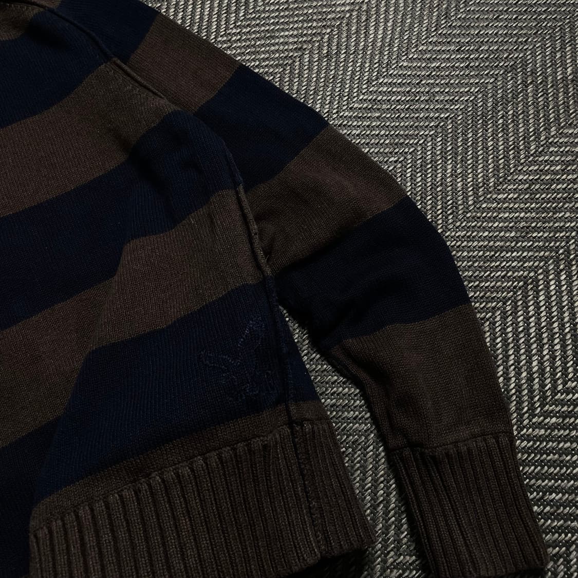 아메리칸이글 USA 올드스쿨 하프 집업 니트 스웨터y 4743 상품이미지3