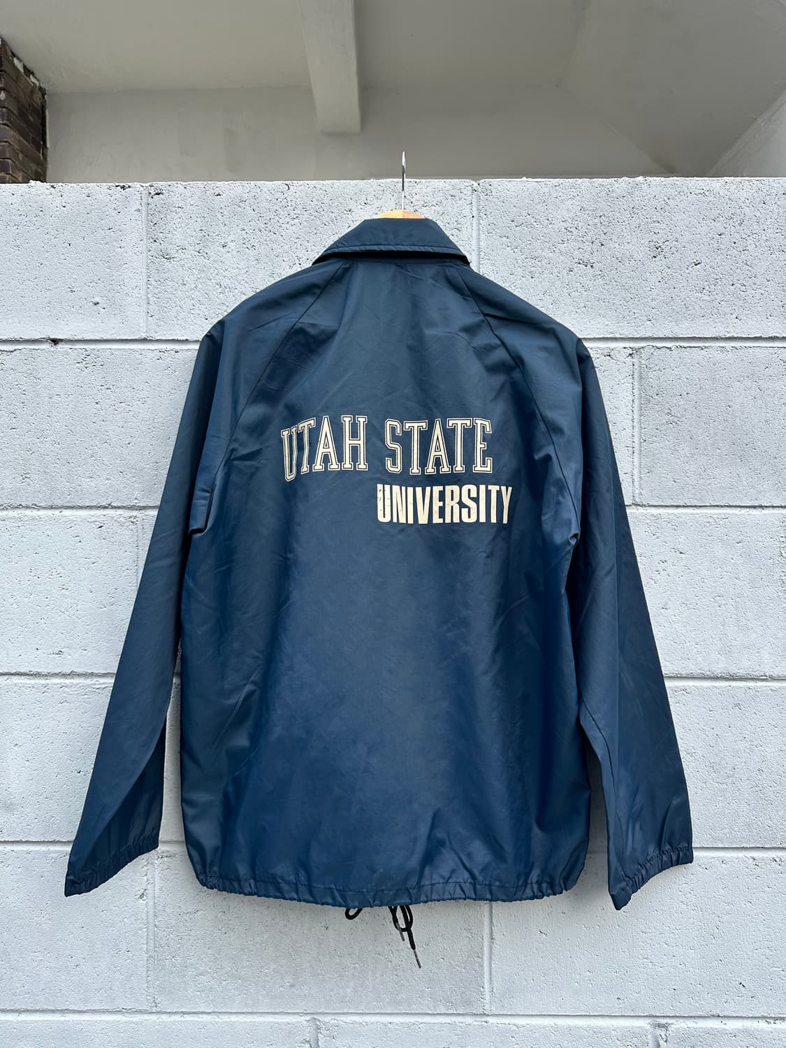 빈티지 USA 네이비 코치 자켓 상품이미지1