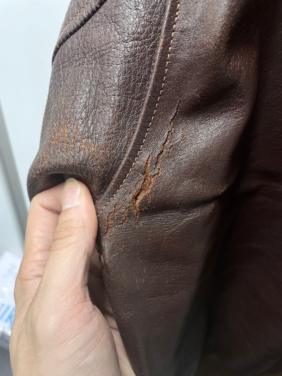 구 리얼맥코이 말가죽 a-2 플라이트 자켓 상품이미지7